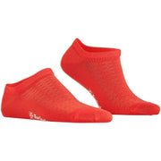 Burlington Cornwall Sneaker Socks - Tangerine Orange