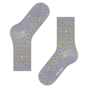 Burlington Crown Socks - Light Grey