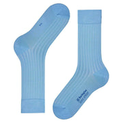 Burlington Duke Street Socks - Cornflower Blue