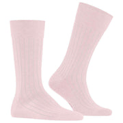Burlington Duke Street Socks - Powder Rose Pink