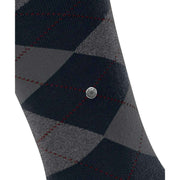 Burlington Edinburgh Knee High Socks - Marine Blue