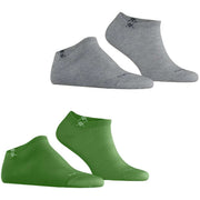 Burlington Everyday 2-Pack Sneaker Socks - Fairway Green