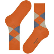 Burlington King Socks - Carrot Orange