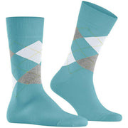 Burlington King Socks - Key Largo Blue
