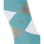 Burlington King Socks - Key Largo Blue