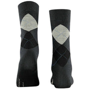 Burlington Marylebone Socks - Asphalt Mel Grey