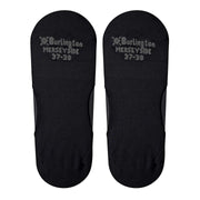 Burlington Merseyside Invisible Socks - Black