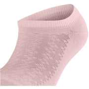 Burlington Merseyside Trainer Socks - Carrot Ora Pink