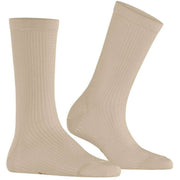 Burlington Princess Street Socks - Cream Beige