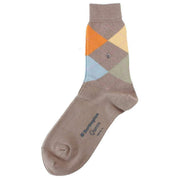 Burlington Queen Socks - Brown/Multi