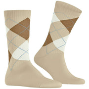 Burlington Rib Court Socks - Cream Beige