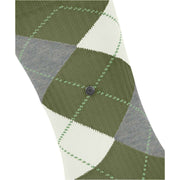 Burlington Rib Court Socks - Salvia Green