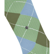 Burlington Rib Courtside Socks - Quiet Green
