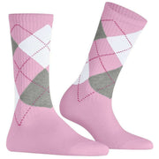 Burlington Rib Courtside Socks - Sporty Rose Pink