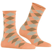 Burlington Sandy Short Socks - Peach Orange