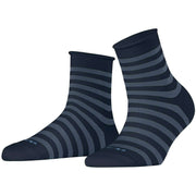 Burlington Swansea Short Socks - Marine Blue