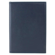 Byron and Brown Folding Nappa Leather 2 Fold 6 x 4 Travel Frame - Navy