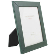 Byron and Brown Slim Classic Nappa Leather 8 x 6 Photo Frame - Green