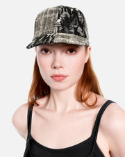 Kangol Denim Mashup Army Cap - Black Topstitch