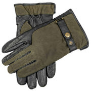 dents-crewkerne-leather-gloves---blackolive-green-34491027