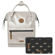 Cabaia Adventurer Iridescent Small Backpack - Honolulu White