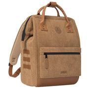 Cabaia Adventurer Velvet Recycled Medium Backpack - Dubai Brown