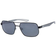 CAT Angled Double Bridge Sunglasses - Black