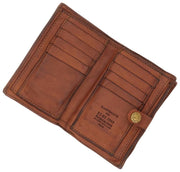 Campomaggi Pisa Ornella Woven Purse - Cognac Tan