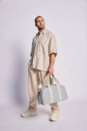 Hindbag Charlie Bowling Bag - Blue Stripes