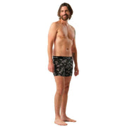 Comfyballs Cotton Long Boxer - Black Cheetah