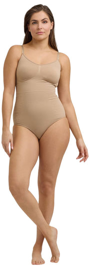 Falke Smart Support High Waisted Shaping Brief - Camel Beige