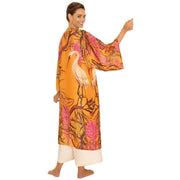 powder-oriental-crane-kimono-gown---ochre-orange-33990412