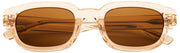 MessyWeekend Bruce Blue Light Sun Reading Glasses - Brown/Peach Beige