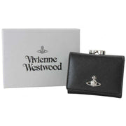 vivienne-westwood-saffiano-small-frame-purse---black-35450727
