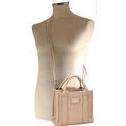 David Jones Small Square Grab Handbag - Camel