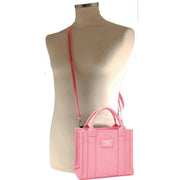 David Jones Small Square Grab Handbag - Pink