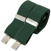 David Van Hagen Standard 35mm Braces - Bottle Green