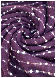 Powder Dakota Cosy Scarf - Damson Purple