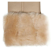 Dents Alice Sheepskin Mittens - Camel Beige Nappa