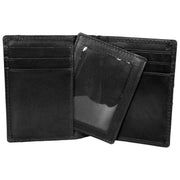 Dents Itchen Passcase Card Holder Wallet - Black
