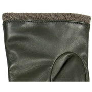 Dents Lorraine Wool Lined Leather Gloves - Charcoal Grey