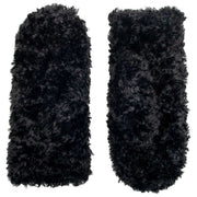 Dents Teddy Fleece Mittens - Black