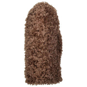 Dents Teddy Fleece Mittens - Chocolate Brown