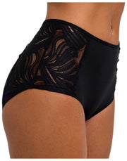 Falke Delicate Touch Mid Waist Briefs - Black