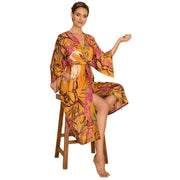 powder-oriental-crane-kimono-gown---ochre-orange-33990411