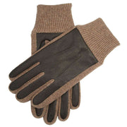 dents-harrogate-knitted-cuff-leather-gloves---brown-34491047