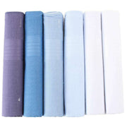 david-van-hagen-plain-6-pack-handkerchief---blue-33688569