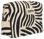 Hindbag Leon Toiletry Bag - Ecru Zebra