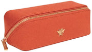 Alice Wheeler London Luxury Small Train Case - Orange