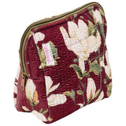 Elie Beaumont Serendipity Velvet Vanity Bag - Burgundy Magnolia